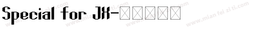 Special for JX字体转换